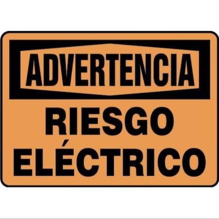 Accuform WARNING Safety Sign ELECTRICAL HAZARD SHMELC328XV